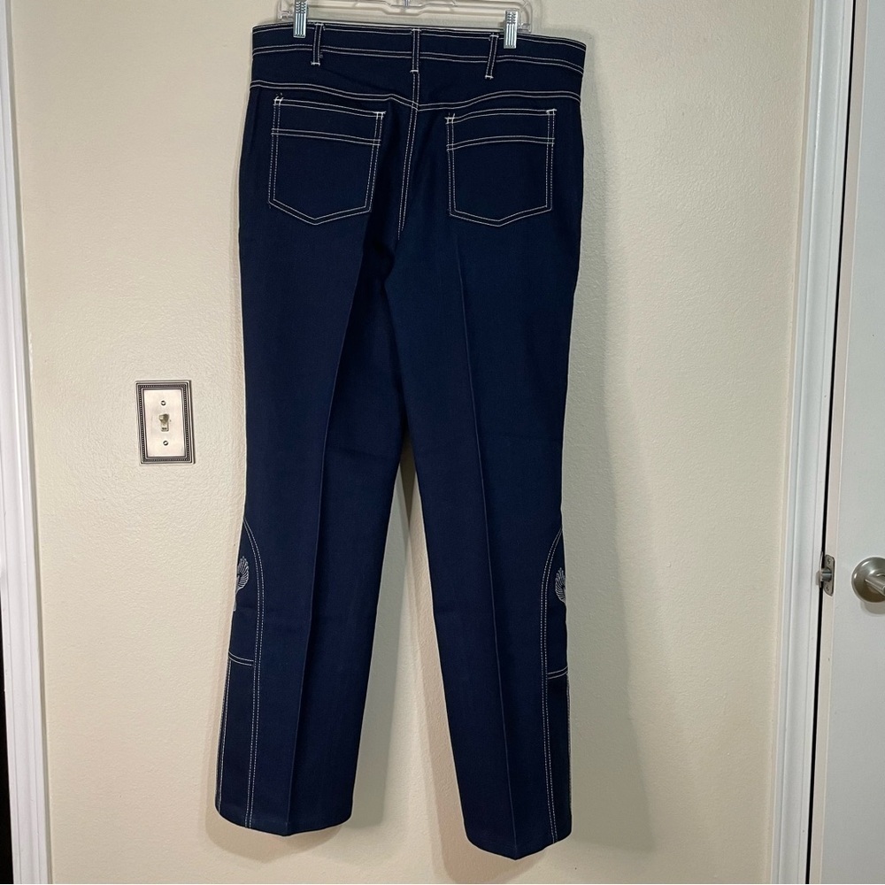 Sheplers Dark Blue Rodeo Jeans‎ sz 38 High Rise Mini Bootcut American Eagle - Picture 2 of 12